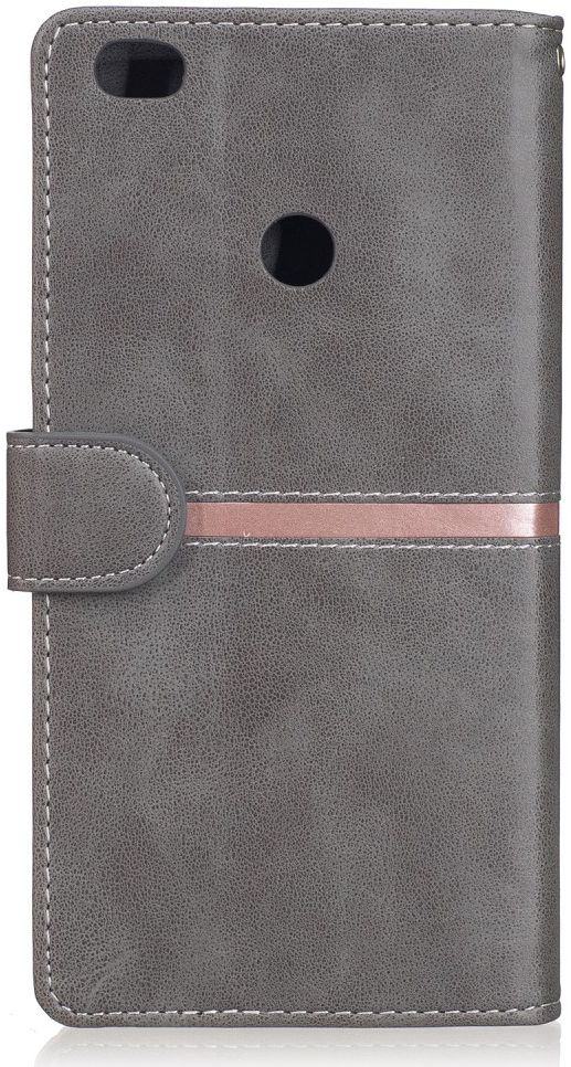 Xiaomi Mi Max 2 Stijlvol Portemonnee Hoesje Grijs afbeelding 3