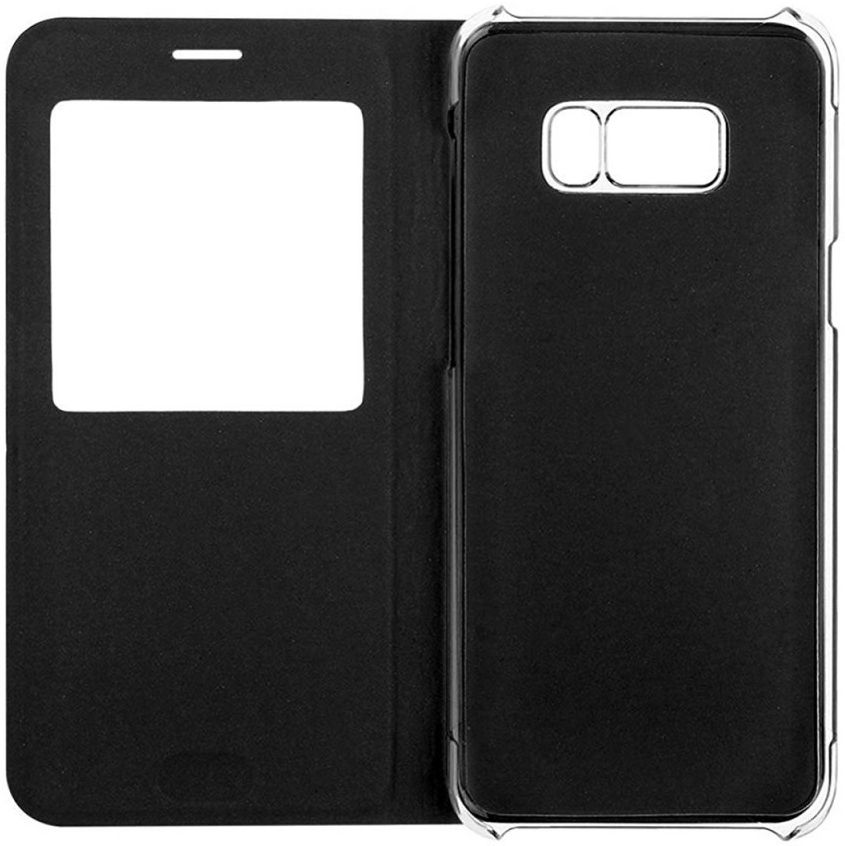 Samsung Galaxy S8 Window View Book Case Zwart afbeelding 3