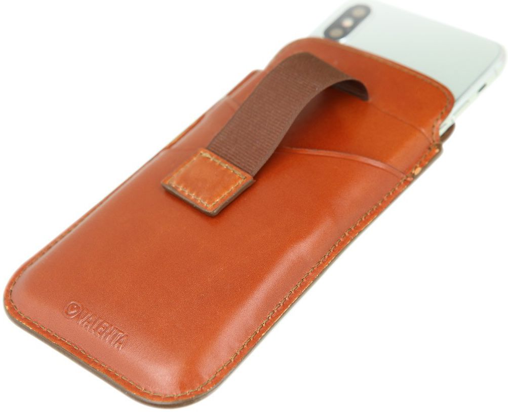 Valenta Pocket Premium Apple iPhone X Insteekhoesje Bruin afbeelding 4