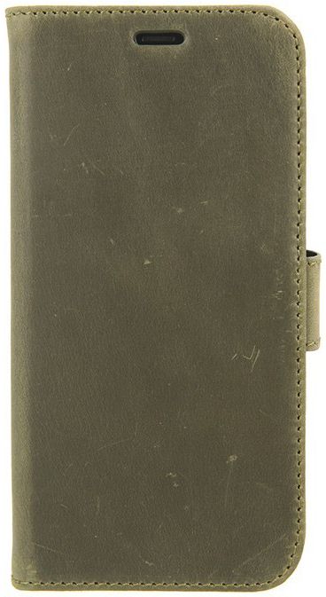 Valenta Luxe Apple iPhone X Hoesje Leer Bookcase Vintage Groen afbeelding 4