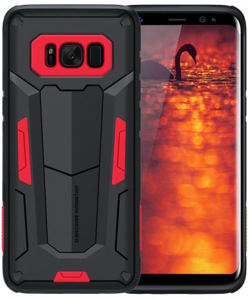 Nillkin Defender II Back Cover Samsung Galaxy Note 8 Rood Hoesjes
