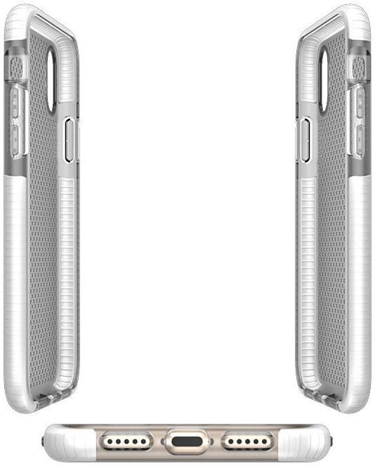 Apple iPhone X Hoesje Armor Back Cover Zwart afbeelding 3