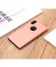 Apple iPhone X Spiegel Hoesje Roze Goud
