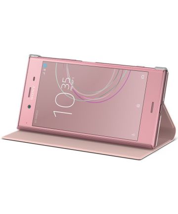 Sony Style Cover Stand SCSG50 Xperia XZ1 Roze Hoesjes
