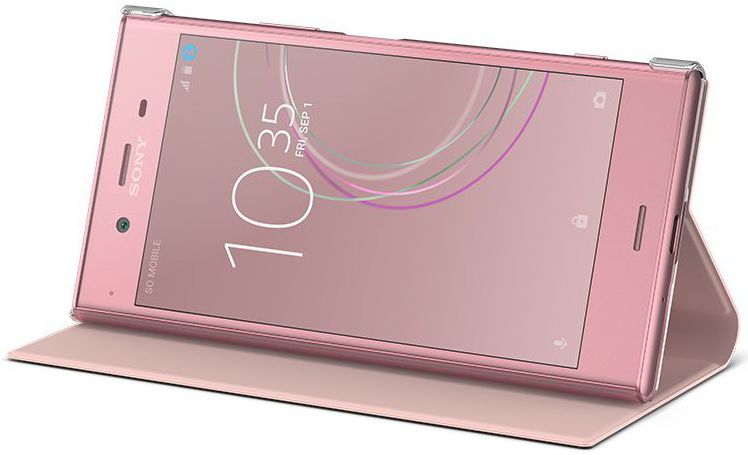 Sony Style Cover Stand SCSG50 Xperia XZ1 Roze afbeelding 1