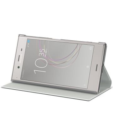 Sony Style Cover Stand SCSG50 Xperia XZ1 Wit Hoesjes