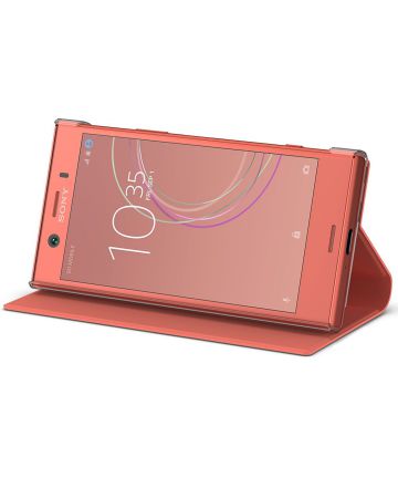 Sony Style Cover Stand SCSG60 Xperia XZ1 Compact Roze Hoesjes