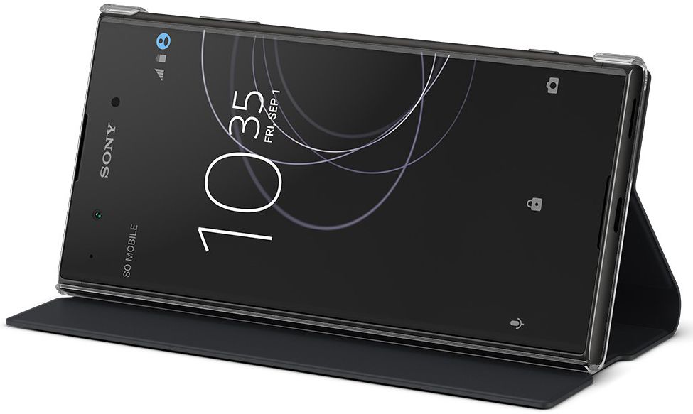 Sony Style Cover Stand SCSG70 Xperia XA1 Plus Zwart afbeelding 2