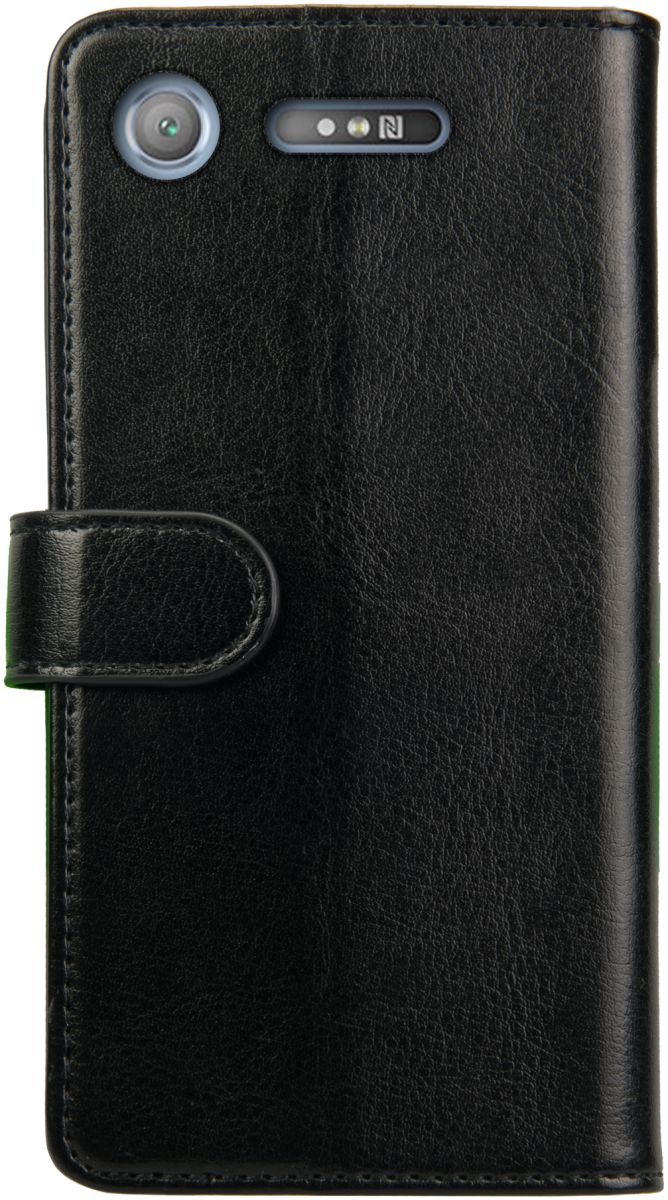 Rosso Element Sony Xperia XZ1 Hoesje Book Cover Zwart afbeelding 4