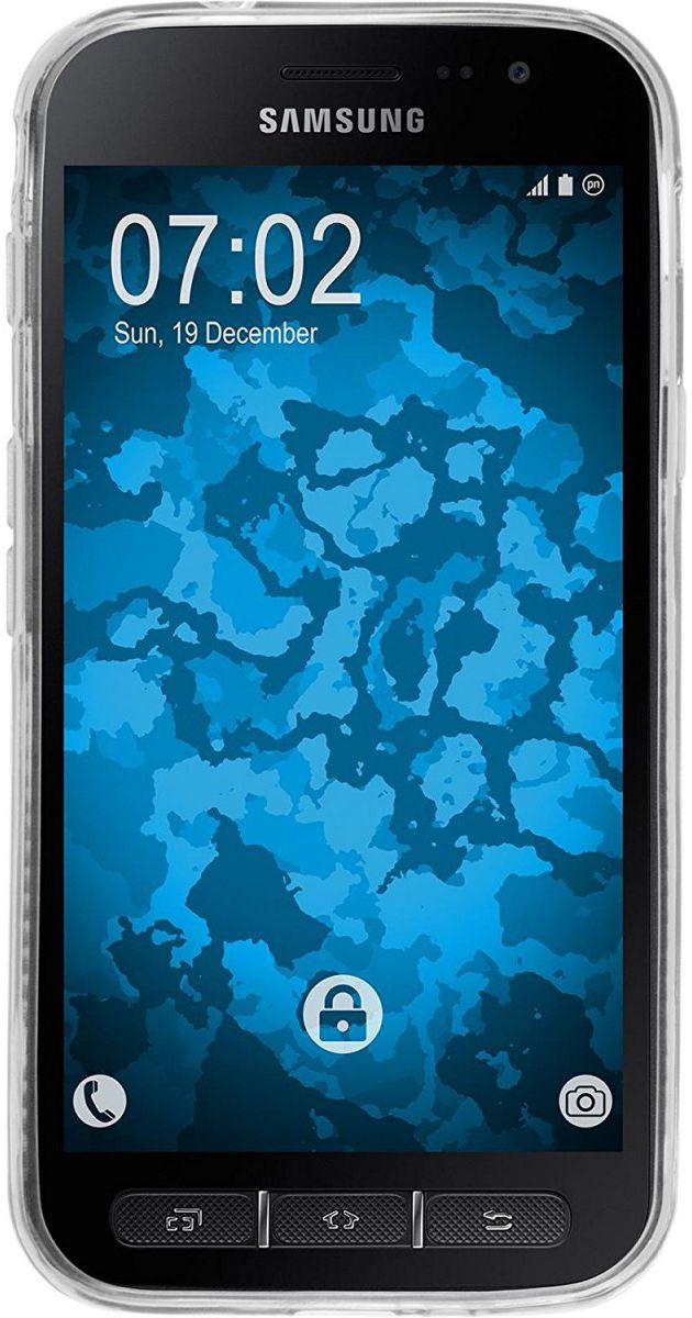 Samsung	Galaxy Xcover 4/4s Transparant TPU Hoesje afbeelding 5