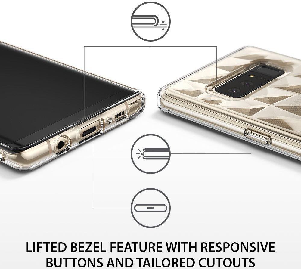Ringke Air Prism Samsung Galaxy Note 8 Hoesje Transparant afbeelding 4