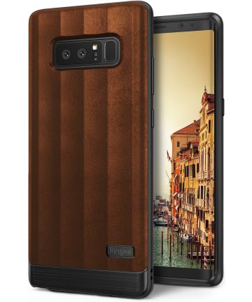 Ringke Flex S Samsung Galaxy Note 8 Stijlvolle TPU Case Bruin Hoesjes