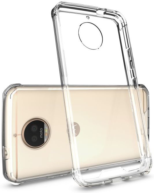 Motorola Moto G5S Plus Hybride TPU Hoesje Transparant afbeelding 6