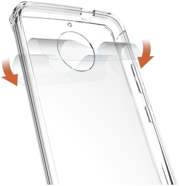 Motorola Moto G5S Plus Hybride TPU Hoesje Transparant afbeelding 7
