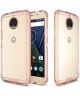 Motorola Moto G5S Plus Hybride TPU Hoesje Roze