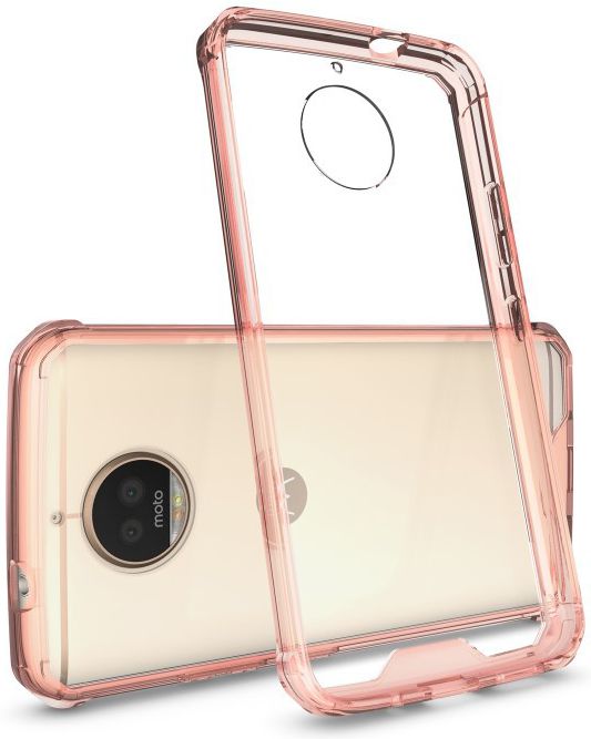 Motorola Moto G5S Plus Hybride TPU Hoesje Roze afbeelding 6