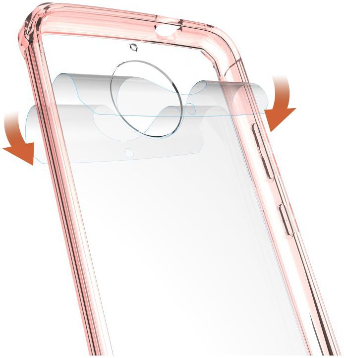 Motorola Moto G5S Plus Hybride TPU Hoesje Roze afbeelding 7