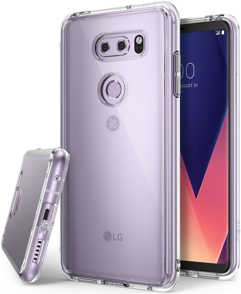 Ringke Fusion LG V30 / V30S Hoesje Transparant afbeelding 1