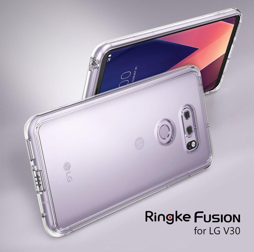 Ringke Fusion LG V30 / V30S Hoesje Transparant afbeelding 2