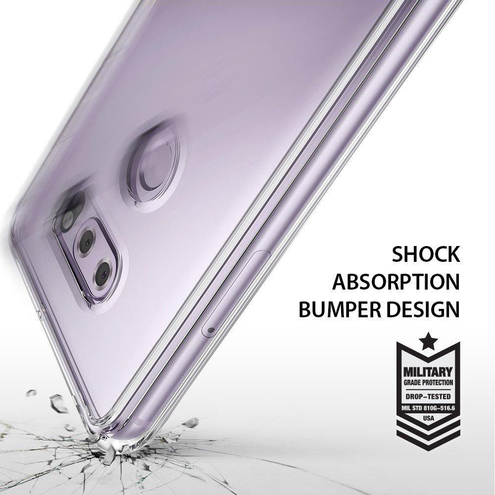 Ringke Fusion LG V30 / V30S Hoesje Transparant afbeelding 4