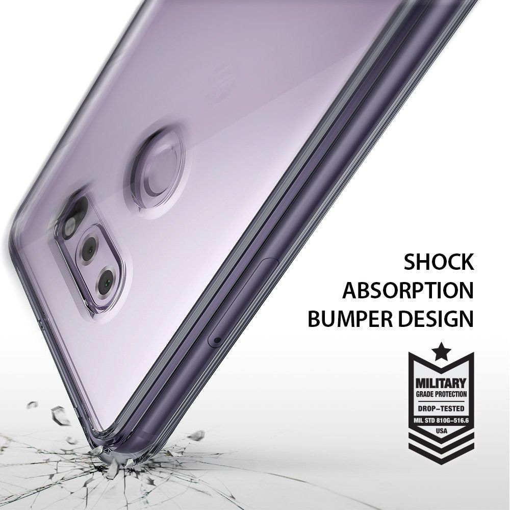 Ringke Fusion LG V30 / V30S Hoesje Smoke Black afbeelding 6
