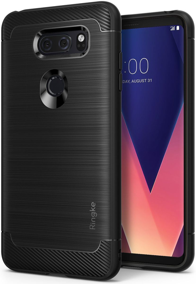 Ringke Onyx LG V30 / V30S Hoesje Zwart afbeelding 1