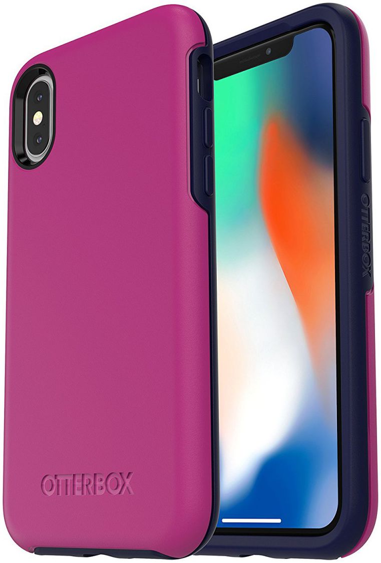 Otterbox Symmetry Hoesje Apple iPhone X Mix Berry Jam afbeelding 1