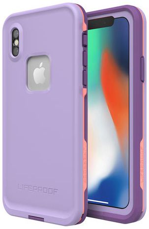 Lifeproof Fre Apple iPhone X Waterdicht Hoesje Paars afbeelding 1