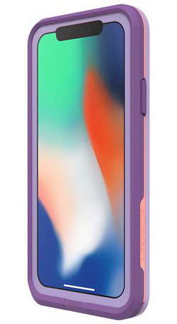 Lifeproof Fre Apple iPhone X Waterdicht Hoesje Paars afbeelding 4