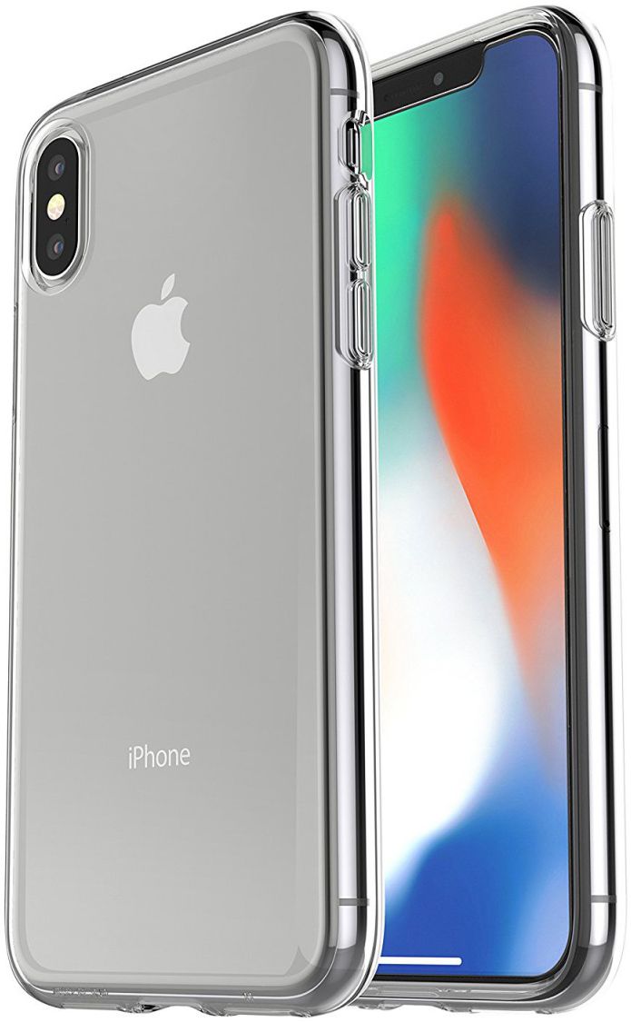 Otterbox Clearly Protected Clear Skin + Alpha Glass Apple iPhone X afbeelding 2