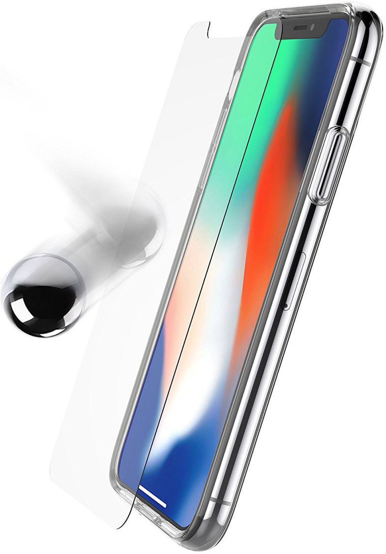 Otterbox Clearly Protected Clear Skin + Alpha Glass Apple iPhone X afbeelding 4