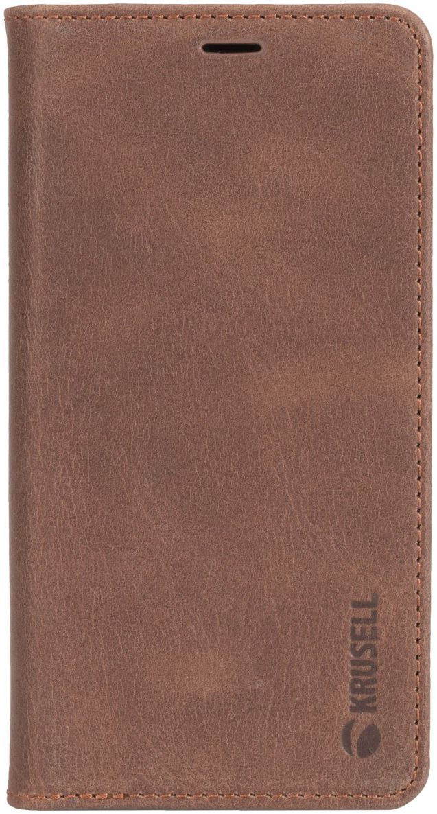 Krusell Sunne Portemonnee Hoesje Apple iPhone X Bruin afbeelding 3