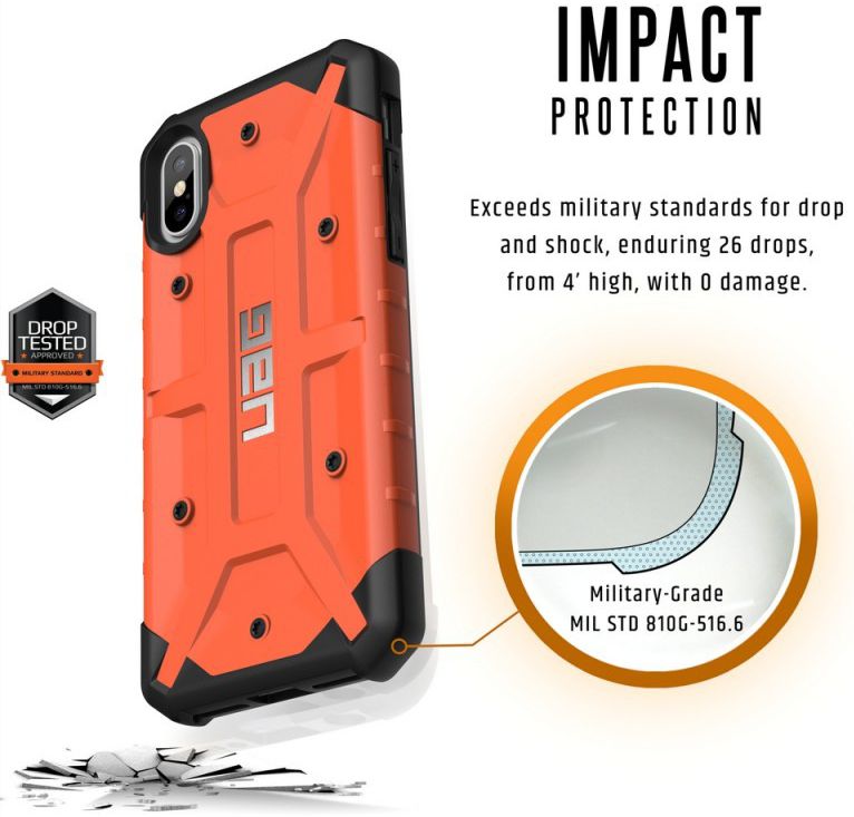 UAG Pathfinder Case Apple iPhone XS/X Rust afbeelding 7