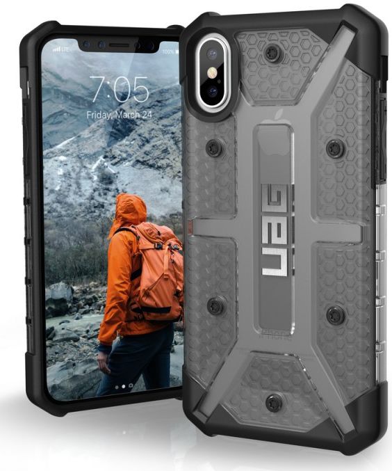 Urban Armor Gear Plasma Hoesje Apple iPhone XS/X Ash afbeelding 1