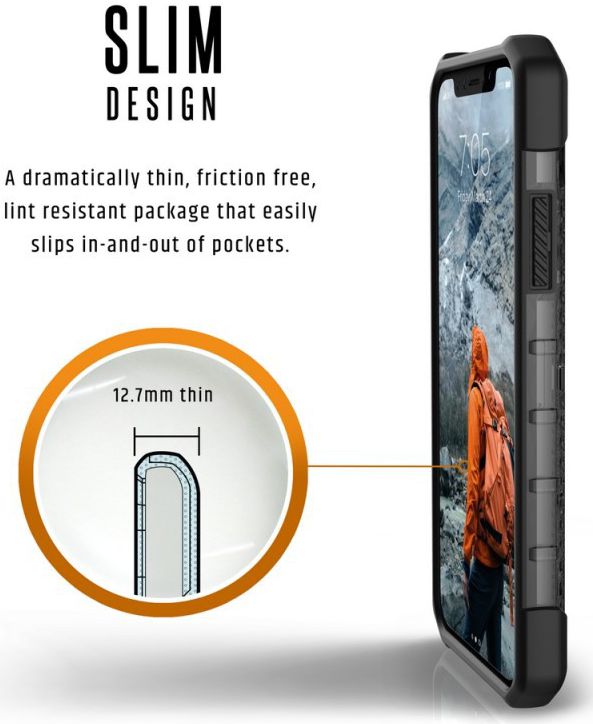 Urban Armor Gear Plasma Hoesje Apple iPhone XS/X Ash afbeelding 5