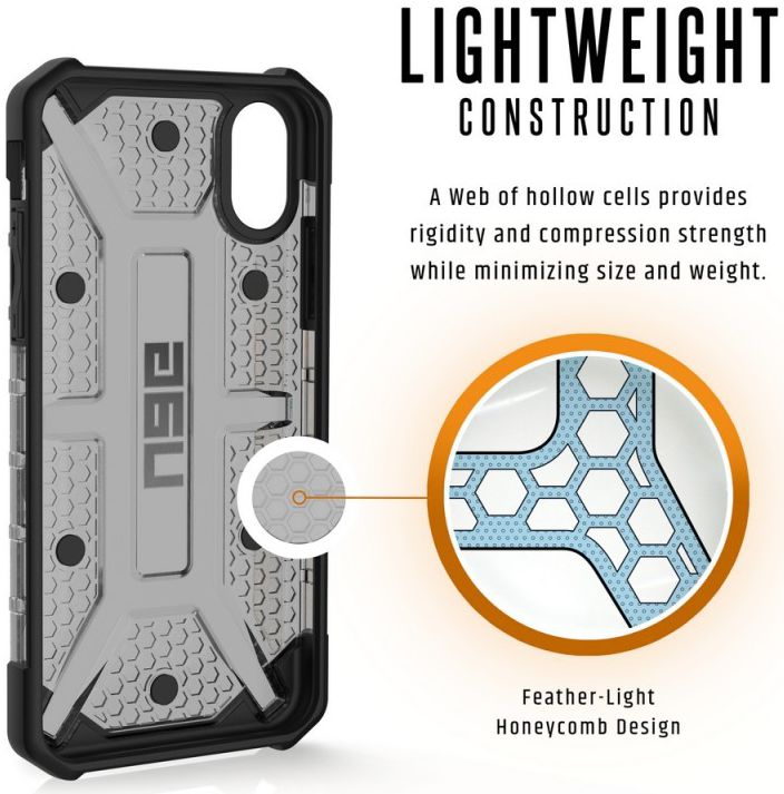 Urban Armor Gear Plasma Hoesje Apple iPhone XS/X Ash afbeelding 6