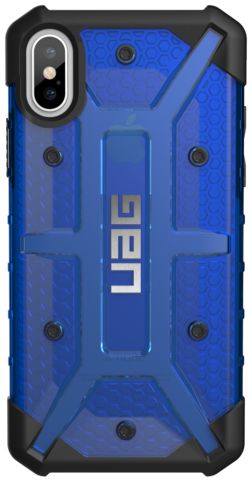 Urban Armor Gear Plasma Hoesje Apple iPhone XS/X Cobalt afbeelding 2