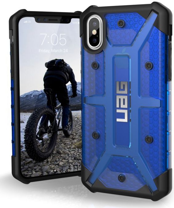 Urban Armor Gear Plasma Hoesje Apple iPhone XS/X Cobalt afbeelding 1