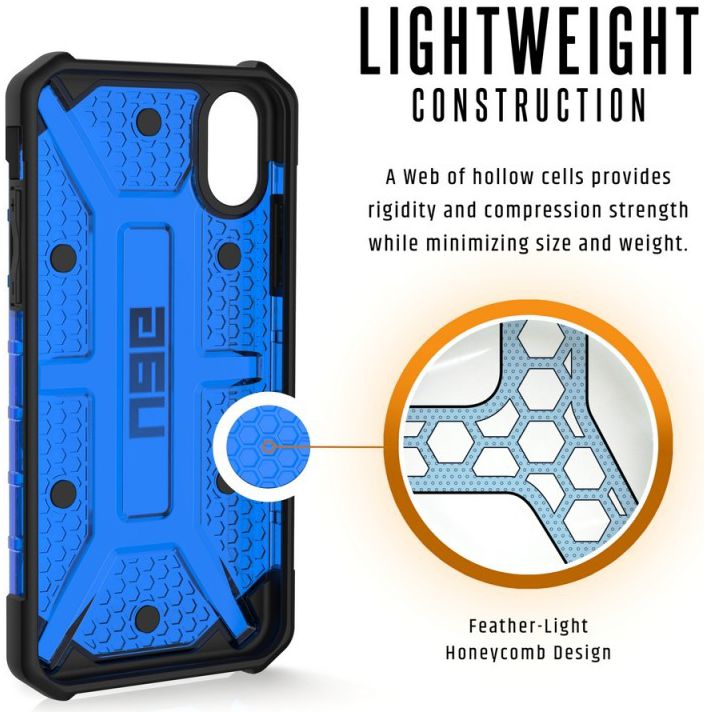 Urban Armor Gear Plasma Hoesje Apple iPhone XS/X Cobalt afbeelding 5