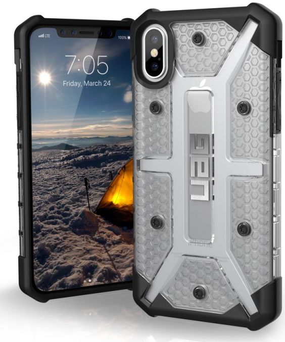 Urban Armor Gear Plasma Hoesje Apple iPhone XS/X Ice afbeelding 1