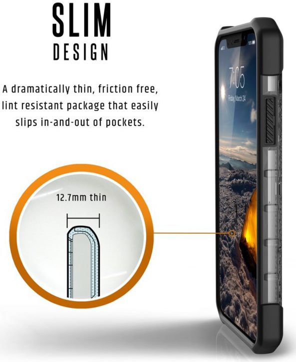 Urban Armor Gear Plasma Hoesje Apple iPhone XS/X Ice afbeelding 5
