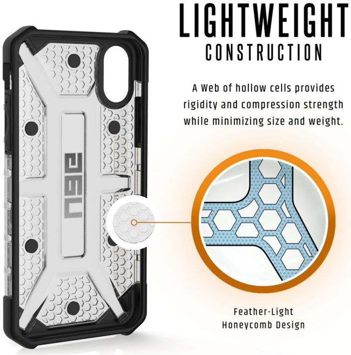 Urban Armor Gear Plasma Hoesje Apple iPhone XS/X Ice afbeelding 6