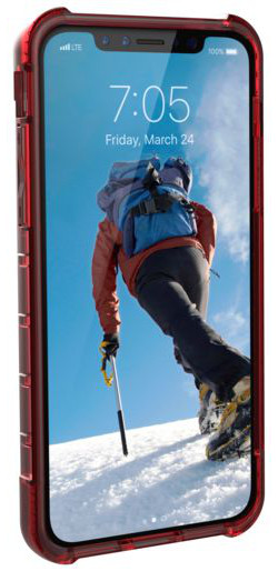 Urban Armor Gear Plyo Hoesje Apple iPhone XS/X Crimson afbeelding 8