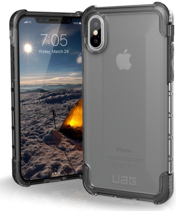 Urban Armor Gear Plyo Hoesje Apple iPhone XS/X Ice afbeelding 1