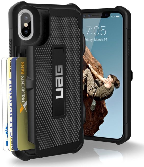 Urban Armor Gear Trooper Case Apple iPhone XS/X Zwart afbeelding 1