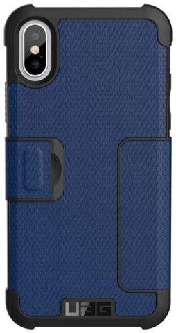 Urban Armor Gear Metropolis Hoesje Apple iPhone XS/X Cobalt afbeelding 10