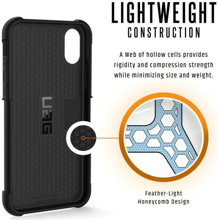 Urban Armor Gear Metropolis Hoesje Apple iPhone XS/X Magma afbeelding 8