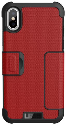 Urban Armor Gear Metropolis Hoesje Apple iPhone XS/X Magma afbeelding 10