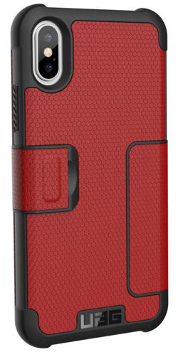 Urban Armor Gear Metropolis Hoesje Apple iPhone XS/X Magma afbeelding 9