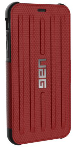 Urban Armor Gear Metropolis Hoesje Apple iPhone XS/X Magma afbeelding 13